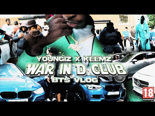 YOUNGIZ X KEEMZ WAR IN THE CLUB | MUSIC VIDEO BTS VLOG class=