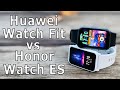 7 ОТЛИЧИЙ ТОПОВ🔥 УМНЫЕ ЧАСЫ Huawei Watch Fit против Honor Watch ES ПЕРЕБРАСЛЕТЫ