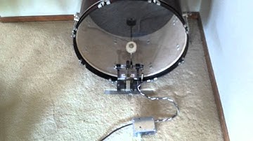 MIDI Robot Percussion test