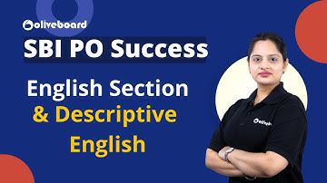 SBI PO Success Batch | English Section & Descriptive English | All in one Course | Harshita Ma
