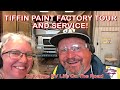 Tiffin Motorhomes Paint Factory Tour and Service