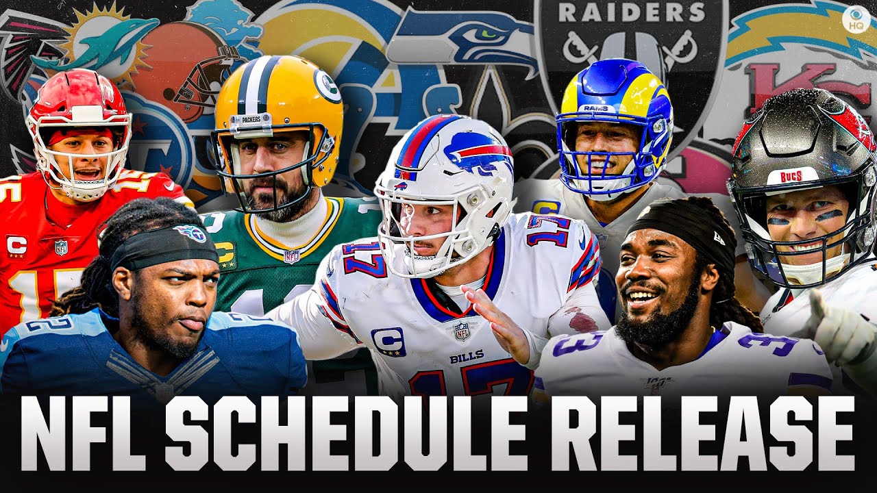 2022 NFL Schedule Release INSTANT REACTION CBS Sports HQ YouTube