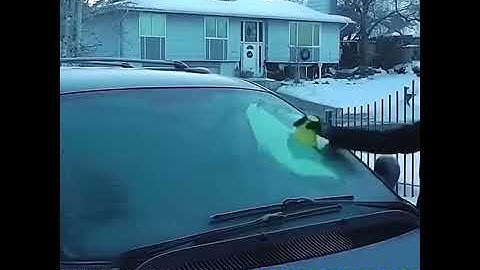 The Magic Ice Scraper
