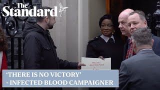 ‘There is no victory’ - infected blood campaigner