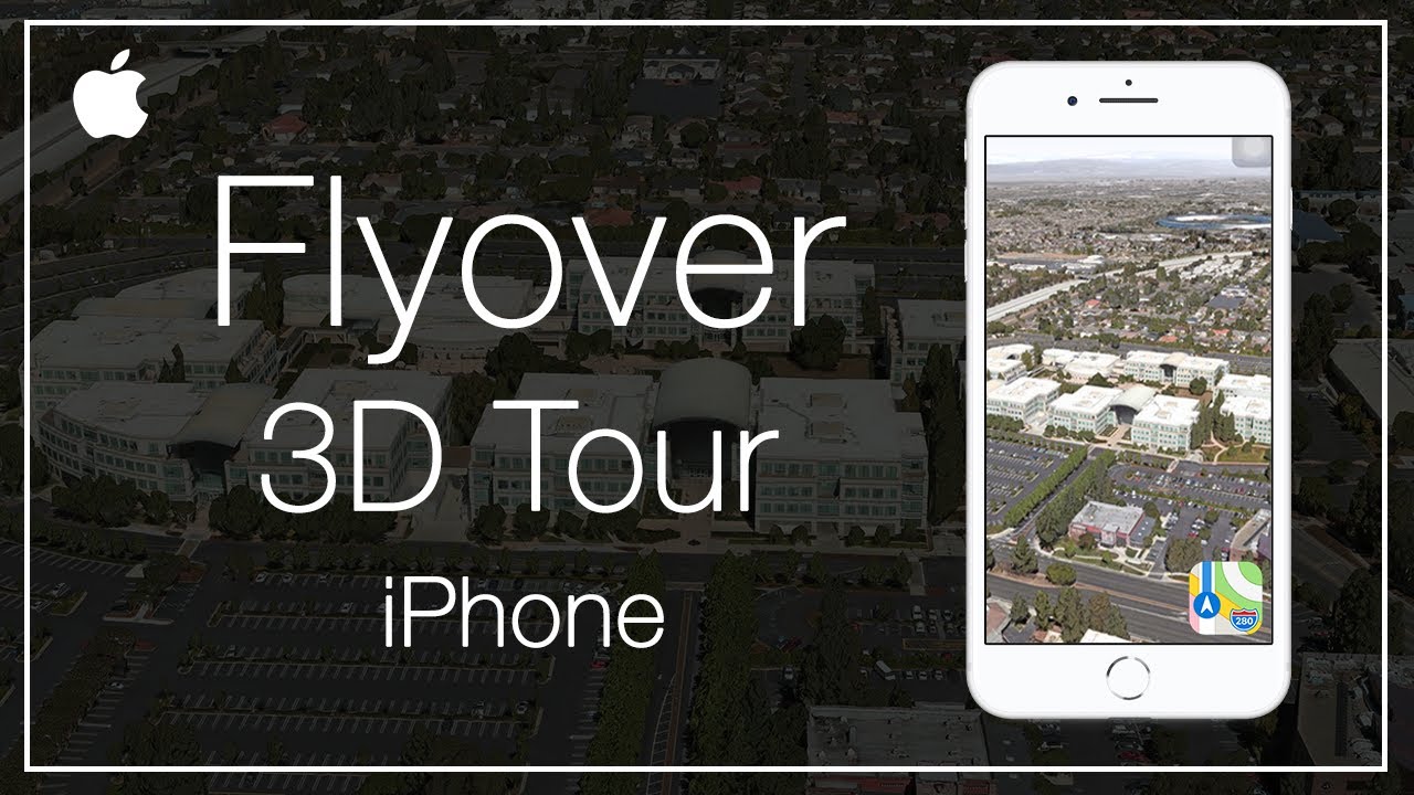 How to use Flyover 3D in iPhone Maps | iOS Tips | iLearnhub - YouTube