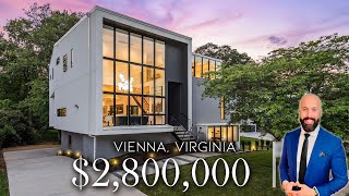 Award Winning Architect designs House in Vienna Virginia | New Construction Luxury Home Tour