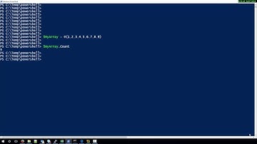 How to get Array size in Powershell
