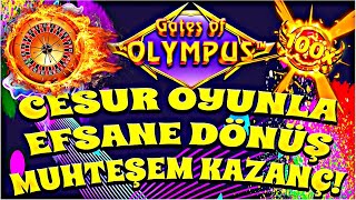 ⚡️Gates Of Olympus 100x ⚡️İFLASTAN DÖNÜP REKOR KAZANÇ  #gatesofolympus