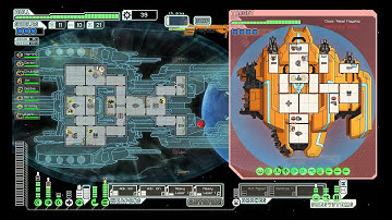 Ion battle cruiser vs Rebel Flagship FTL faster than light