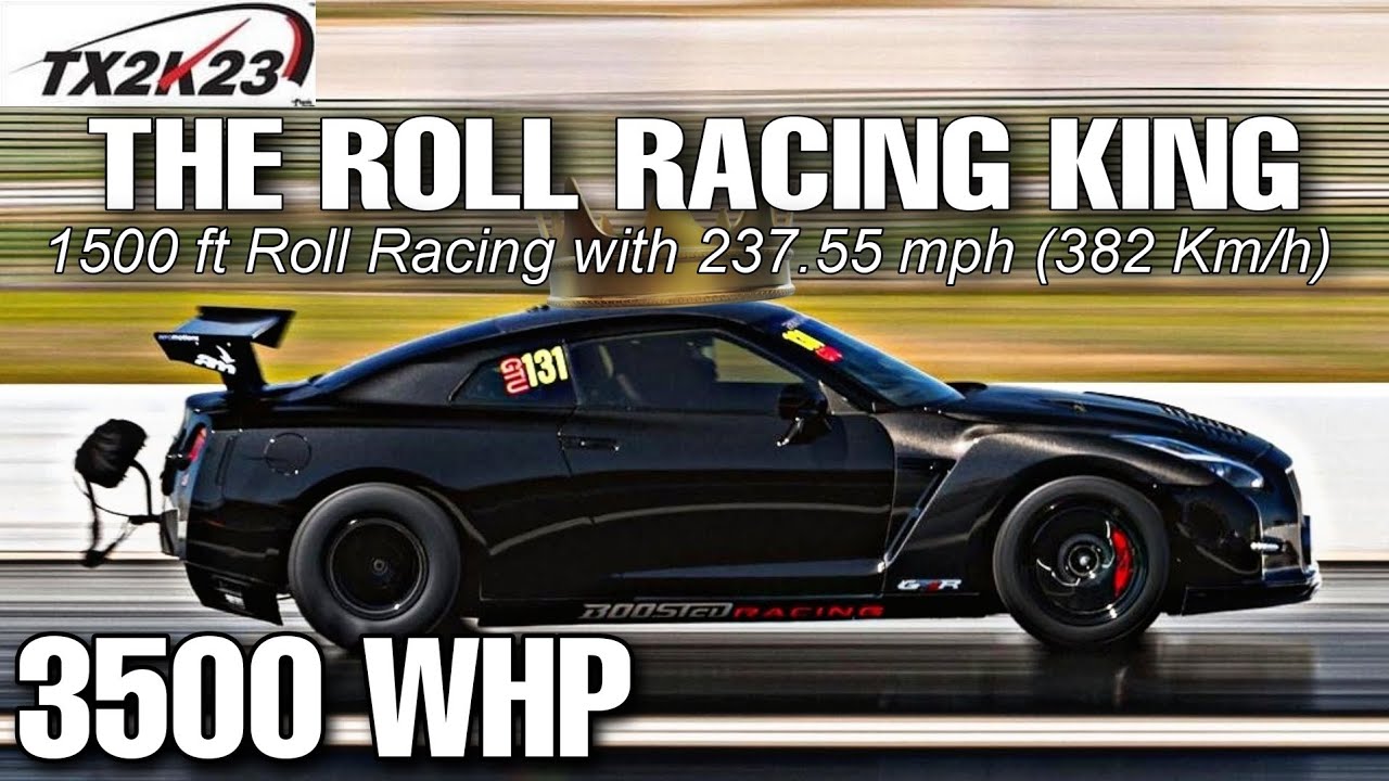 3500 WHP Billy's Nissan GT-R | Acceleration 100-353 km/h (60-220 mph) by Dragy Motorsports