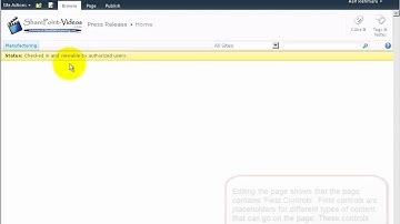 Creating a publishing site