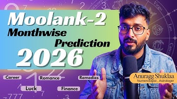 Yearly Numerology Prediction 2026 : Moolank 2 (People born on 2, 11, 20, 29) | AnuraggShuklaa |