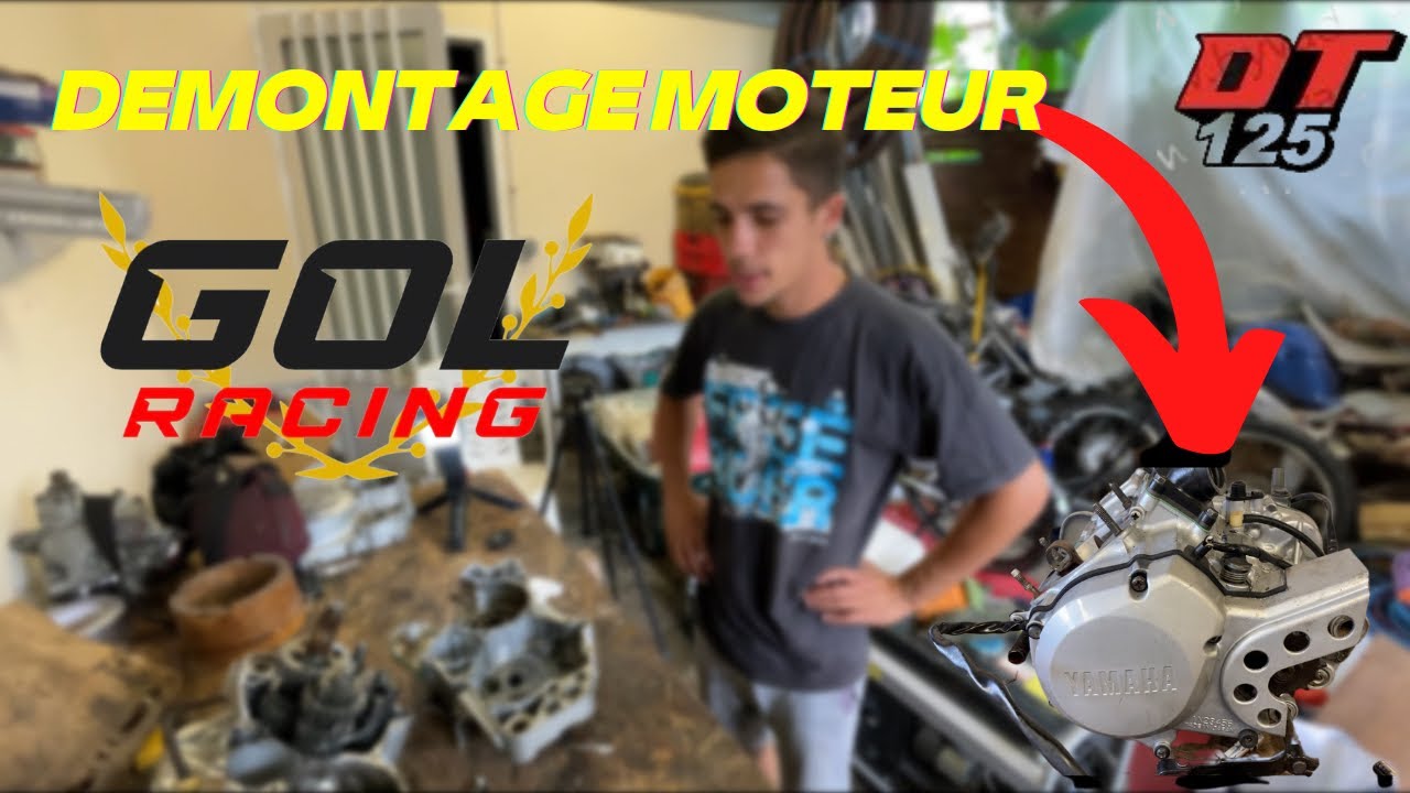 DEMONTAGE MOTEUR 125 DTR 🔥 PART.1 by 