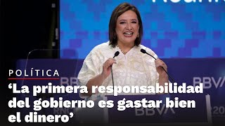 Gobierno de AMLO malgastó 1.2 bdp en sus proyectos, acusa Xóchitl Gálvez