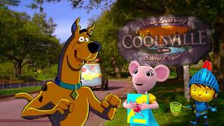 Michael Aka Mike The Knight And Young Polly Anne Mouseling Meets Scooby-Doo