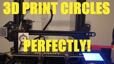 Is Your 3D Printer Not Printing Circles Perfectly?  Here