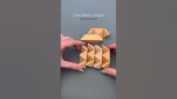 Do you like brain teaser puzzles? #puzzles #brainteaser #woodentoy #toys #gadget