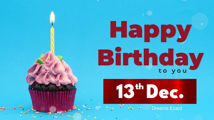 13th December birthday | 13th December happy birthday status | 13th December birthday wishes🎉