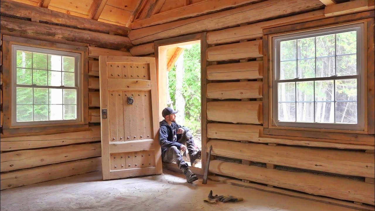 Download Hand-Built Cabin Tour...The Interior Work Begins! / Ep88 / Outsider Cabin Build