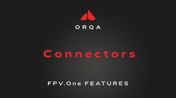 Orqa FPV.ONE-Connectors