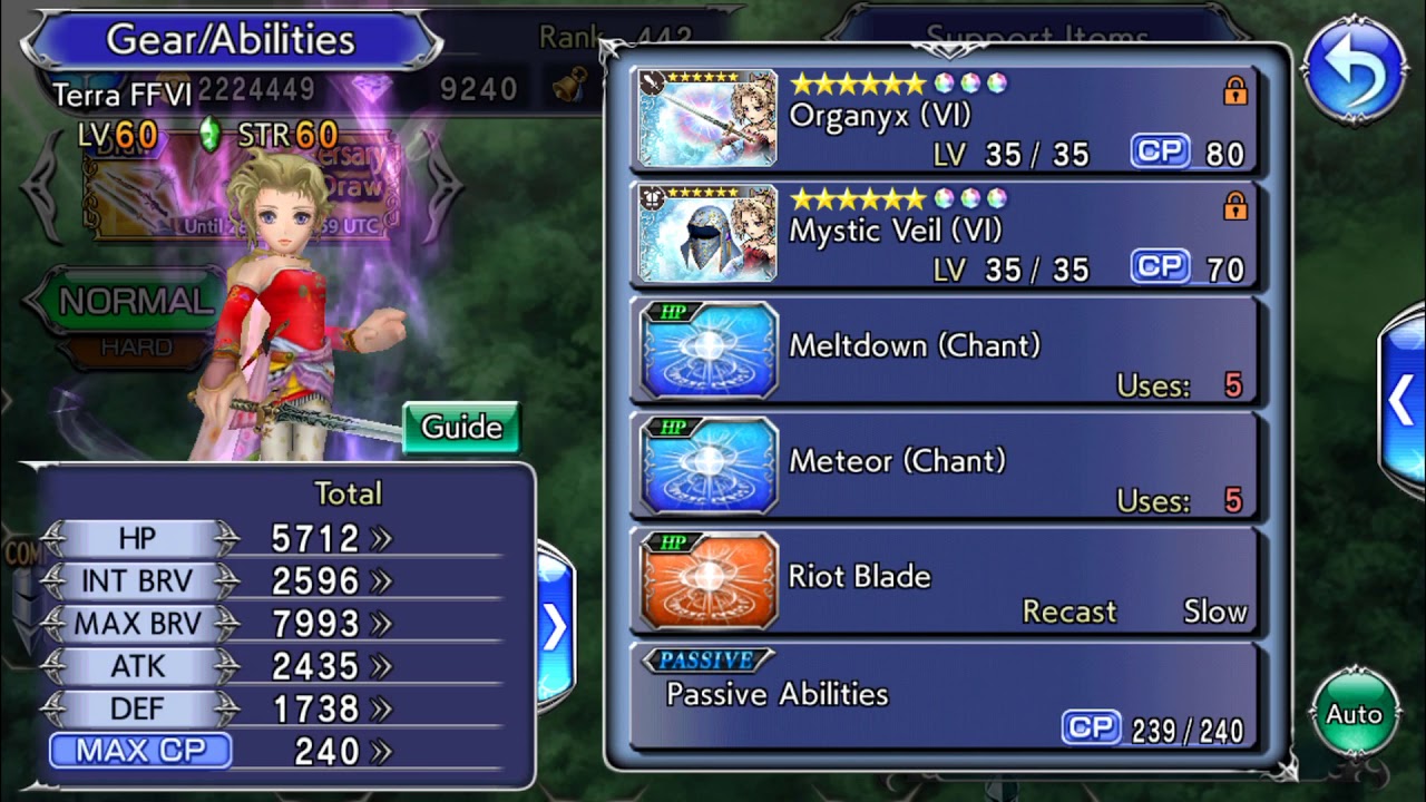 Terra EX Showcase - Dissidia Final Fantasy Opera Omnia [GLOBAL]