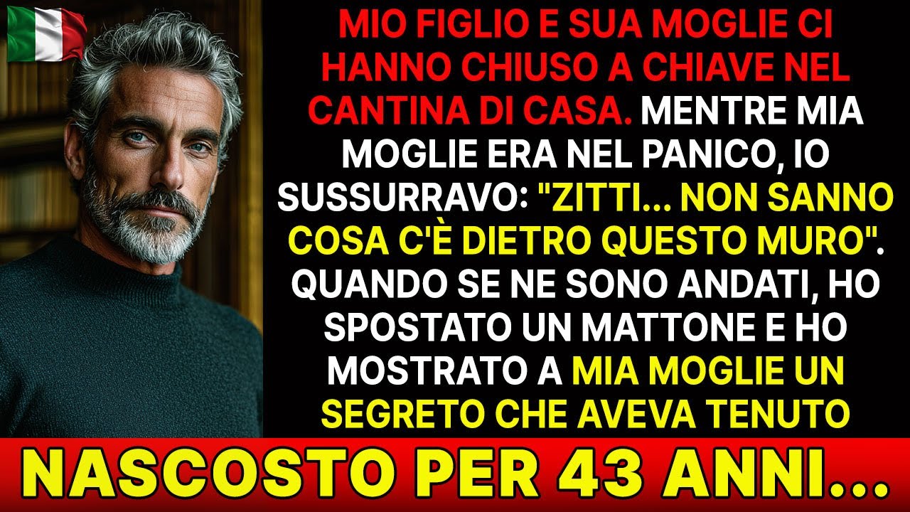 Nostro figlio ci ha chiusi in cantina, ma avevo un segreto che lui non conosceva...