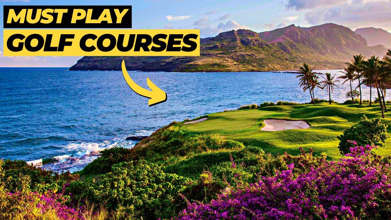 15 JAWDROPPING Golf Course Hawaii Bucket List Golf Courses YouTube
