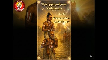 03. AI Video Kannada ThiruppanAzhwar Vaibhavam | by Sri APN Swami & SARAN Sevaks
