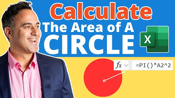 How to Calculate the Area of a Circle in Excel