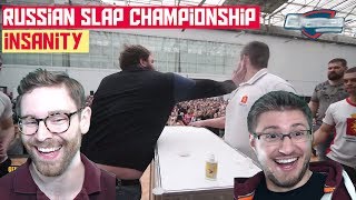 Americans REACT to Russian SLAP Championship