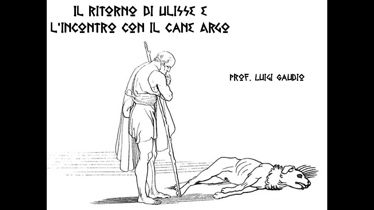 Il ritorno di Ulisse e l'incontro con il cane Argo YouTube