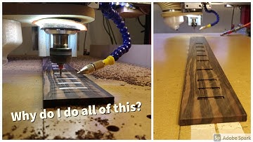 My Process for Making Fret-boards | Fusion360 Mach 3