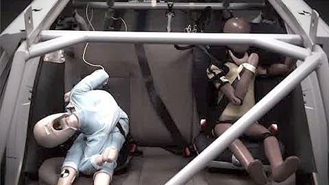 Britax crash test shows dangers of booster seats
