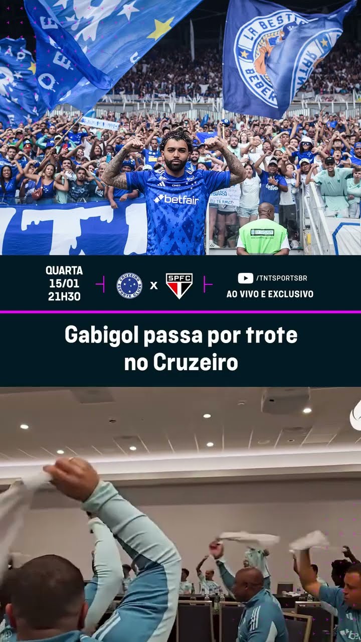 O CLIMA TÁ RUIM NO CRUZEIRO?! GABIGOL PASSA PELO TROTE! #shorts