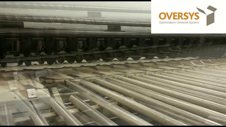 VIDEO OVERSYS U53730420 BHS SR-R SLITTER SCORER WITH SWING CHANGE, 2500MM / 98", YEAR 2003