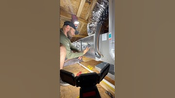 Installing a UV-C light in an HVAC system as an Electrician 😱