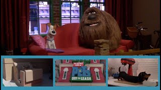 Secret Life of Pets: Off the Leash preshow and que line