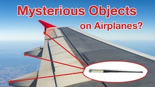 MYSTERIOUS OBJECTS on PLANES!!! STATIC DISCHARGERS explained by Captain Joe