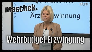 Maschek – Wehrbudget-Erzwingung