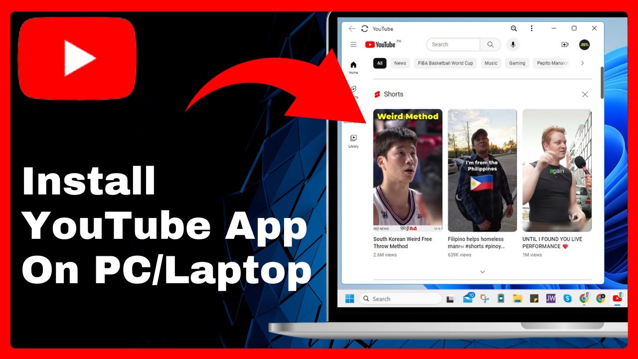 How To Install YouTube App On PC & Laptop (Easy Tutorial) - YouTube
