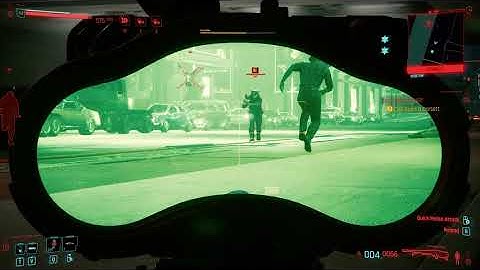 [Cyberpunk 2077] Killing everyone while stuck sliding into a wall - Interesting bug