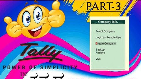 How to delete company in tally erp 9  in Kannada
