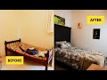 Extreme Guest Bedroom Makeover for My Friend & a DIY Headboard