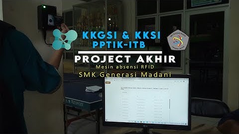 Final Project Presensi/Absensi Berbasis IoT Dengan mesin RFID