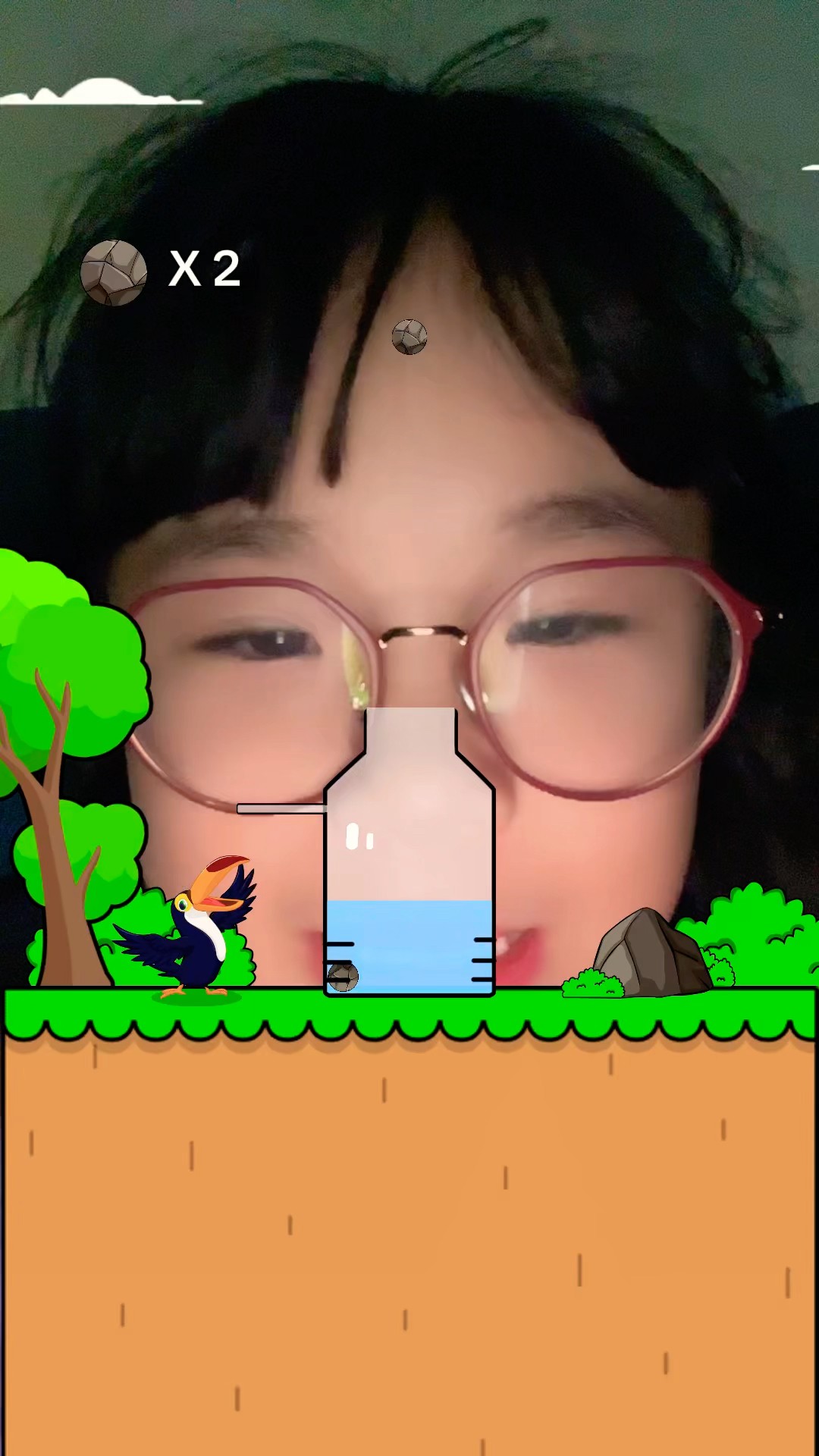 DESAFIO DA GARRAFA COM ÁGUA #mayumigames #games #gamer #desafio