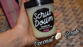 تجربتي مع سكراب الجسم من فيكتوريا سيكريت / Review Scrub Down by Victoria’s Secret