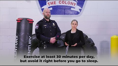 Sleep Prep Checklist for First Responders - Lexipol