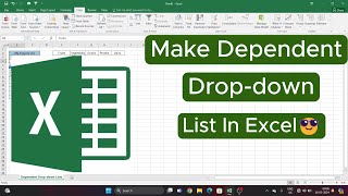 Dependent Drop-down Lists in Excel ‼️ #excel