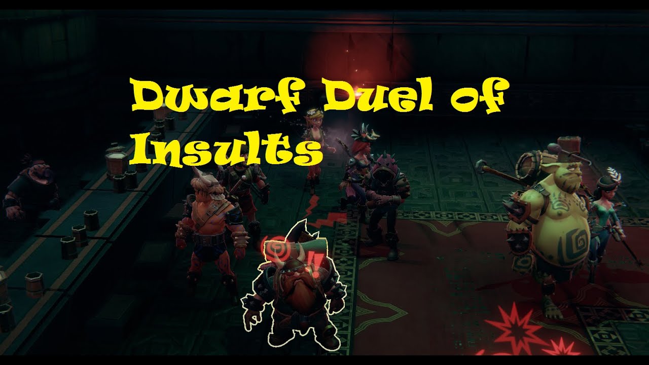 Urik`s Depths - Dwarf Duel of Insults