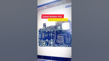 oppo a16 Vbat way#borneo #schematic #diagram #RepairXpert #mobile #repairing #hardware #viral #video